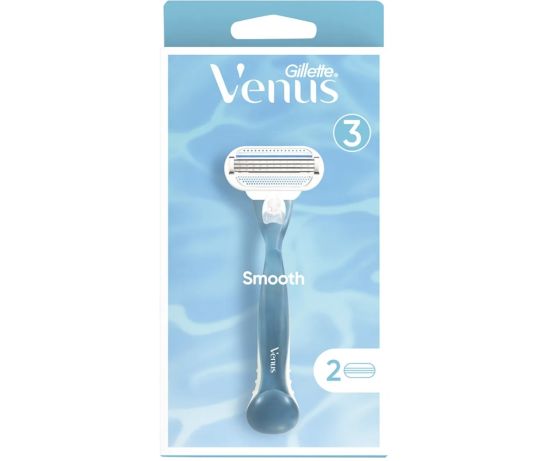 Gillette Venus Smooth Houder incl 2 Mesjes