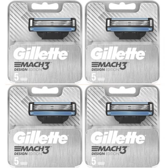 Gillette Mach3 20 scheermesjes Design Edition
