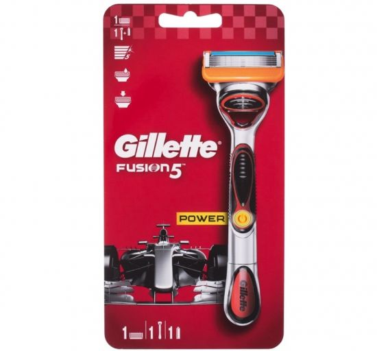 Gillette Fusion5 Power Apparaat incl 1 Mesje RED 