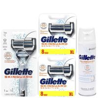 Gillette Combi SkinGuard Systeem incl 17 mesjes + Scheerschuim