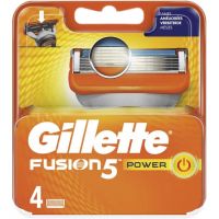 Gillette Fusion5 Power Scheermesjes 4 Stuks