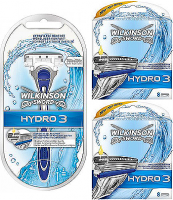 Wilkinson Sword Combi Hydro 3 Scheersysteem incl 18 mesjes