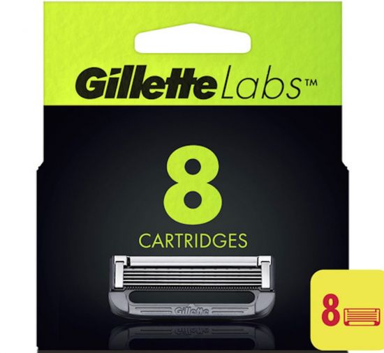 Gillette Labs 8 stuks