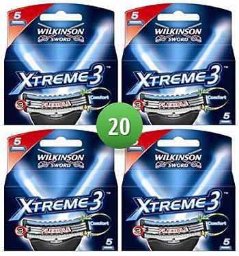 Wilkinson Sword Combi Scheermesjes Xtreme 3 20 mesjes