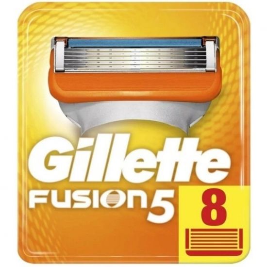 Gillette Fusion Scheermesjes 8 stuks verpakking