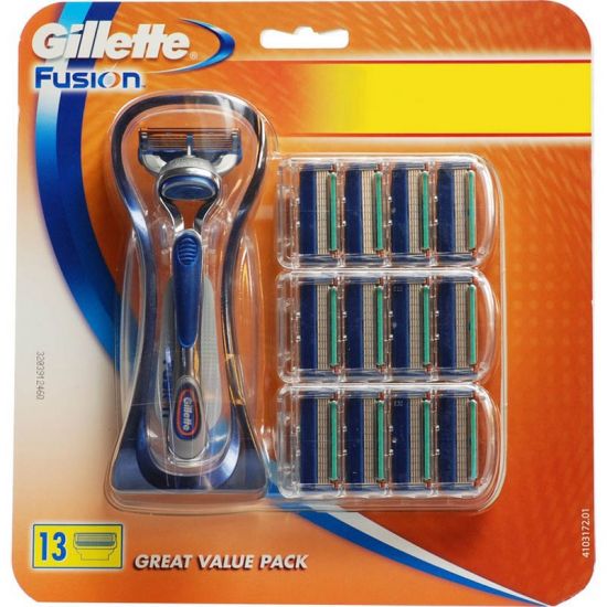 Gillette Fusion Scheersysteem incl 13 Mesjes