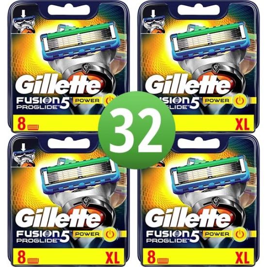 Gillette Fusion5 ProGlide Power 32 Mesjes