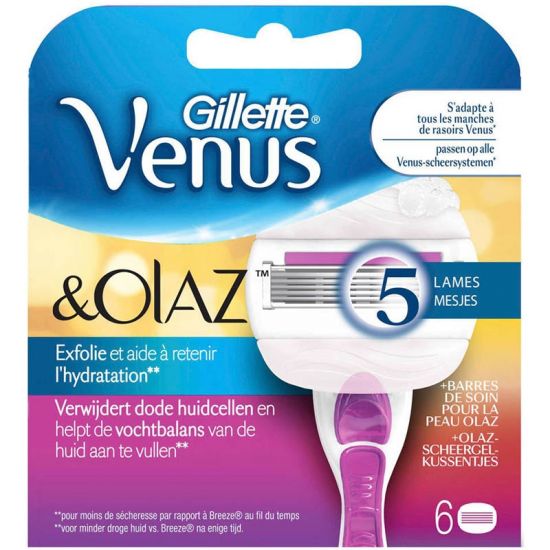 Gillette Venus & Olaz Sugarberry Scheermesjes 6 stuks