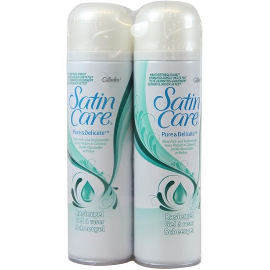 Gillette Venus Satin Care *duo* Pure & Delicate 2x 200ml