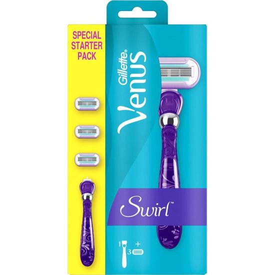 Gillette Venus Swirl Extra Smooth Scheersysteem incl 3 mesjes