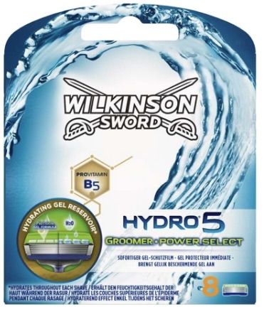 Wilkinson Sword Hydro 5 Power Select & Groomer 8 pack