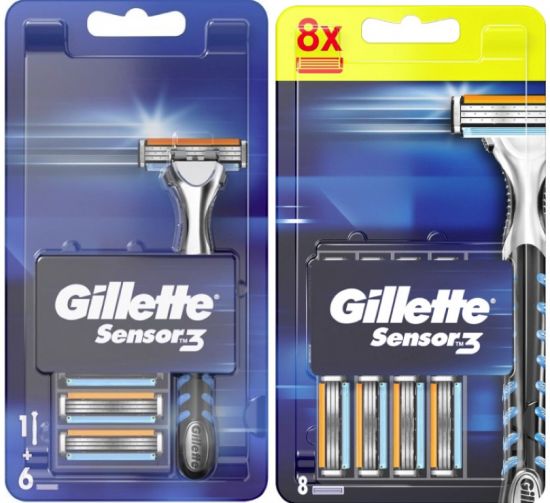 Gillette Sensor Scheersysteem incl 14 mesjes