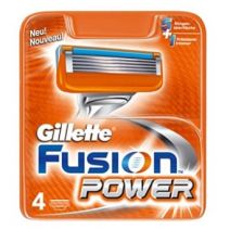 Gillette Fusion Power Mesjes 4 Pack