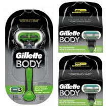 Gillette Combi Body Houder incl 9 mesjes