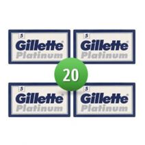 Gillette Combi Scheermesjes Platinum 20 mesjes