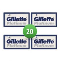 Gillette Combi Scheermesjes Platinum 20 mesjes