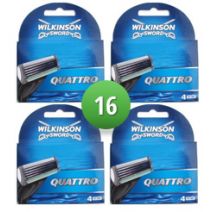 Wilkinson Sword Combi Scheermesjes *Quattro* 16 mesjes