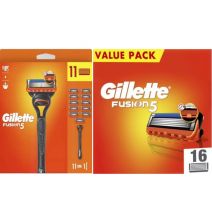 Gillette Combi Fusion5 Houder incl 27 Mesjes Nieuw
