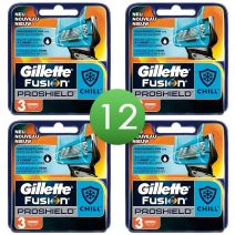 Gillette Fusion ProShield Chill mesjes 12 stuks