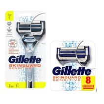 Gillette SkinGuard Sensitive Houder incl 10 mesjes