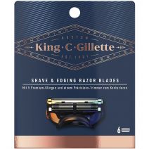 King C Gillette 6 scheermesjes