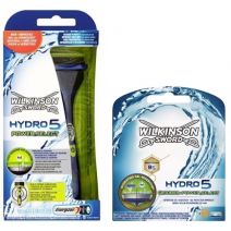 Wilkinson Combi Hydro5 Power Select Scheersysteem incl 9 mesjes