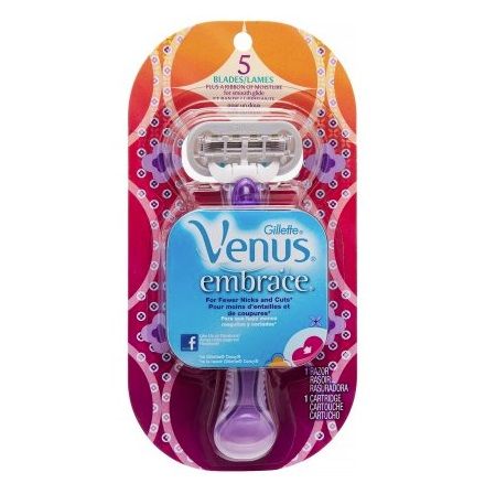 Gillette Venus Embrace Houder Paars incl 1 Mesje