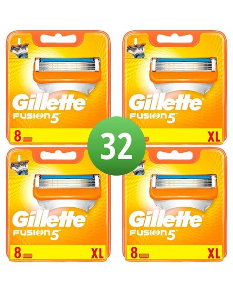 Vrijgevig vasthoudend Biscuit Gillette Combi Fusion5 Scheermesjes 32 Stuks Aanbieding!| ShaveSavings.com  ShaveSavings.com