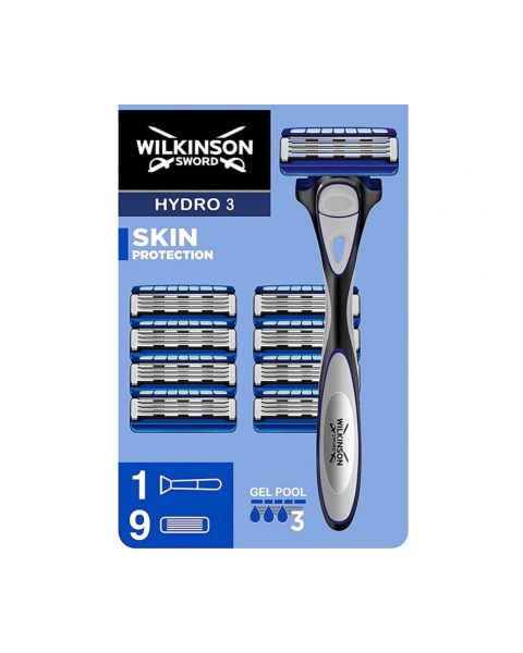 Wilkinson Hydro3 Houder incl 9 Mesjes