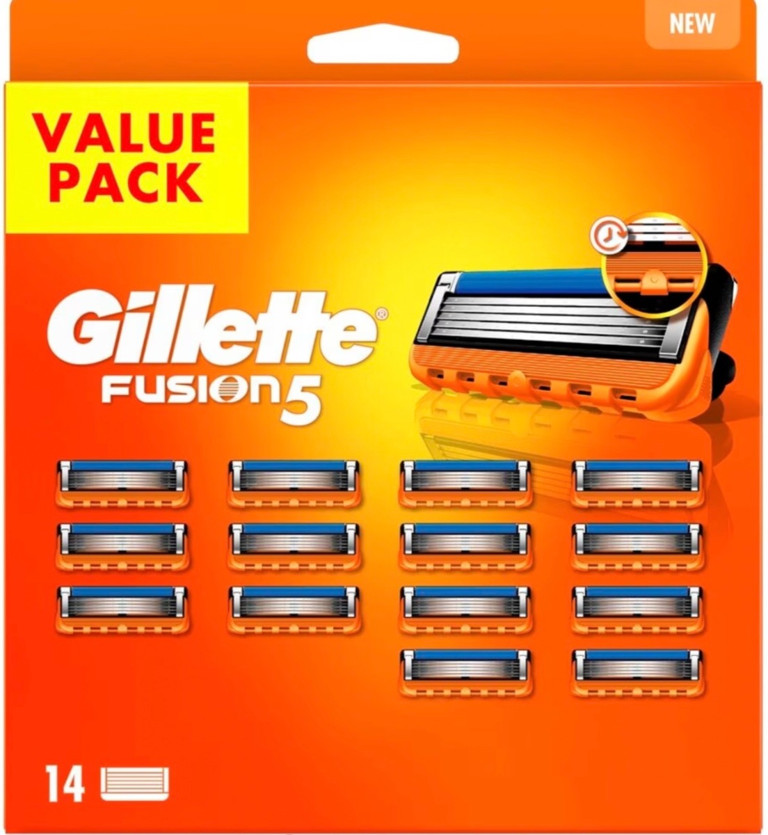 Dagaanbieding - Gillette Fusion5 14 mesjes dagelijkse aanbiedingen