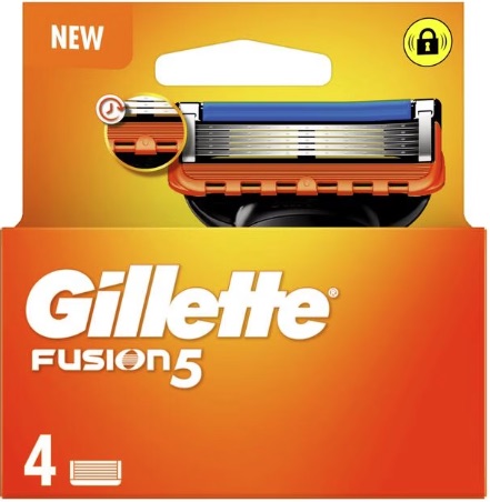 Gillette Fusion5 4 Scheermesjes Nieuw