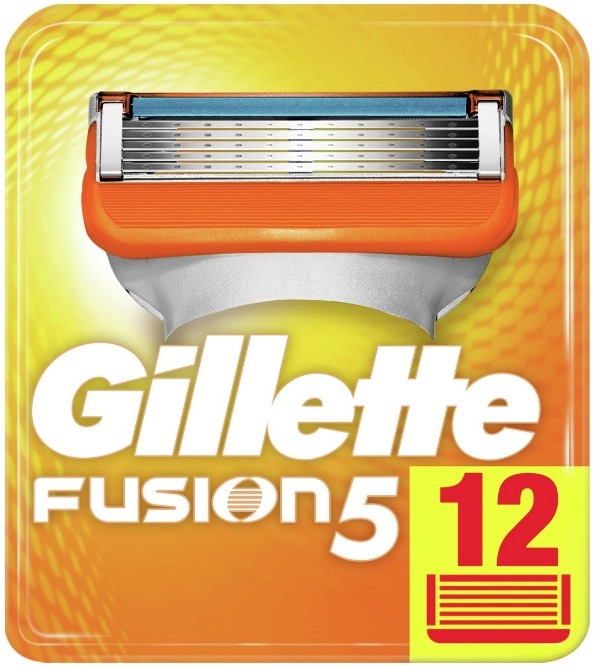 Gillette Fusion 5 Manual Scheermesjes 12 stuks