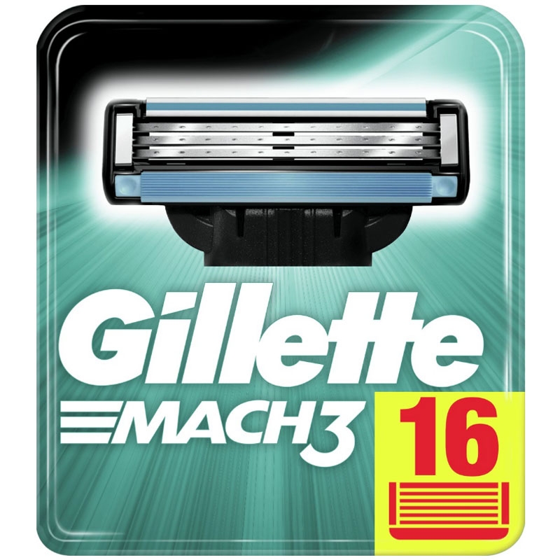 Gillette Mach 3 Scheermesjes 16 stuks