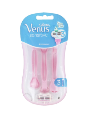 Gillette Venus Sensitive 3 wegwerpscheermesjes
