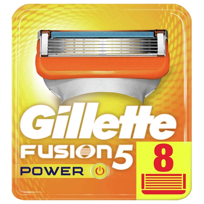 Dagaanbieding - Gillette Fusion5 Power Scheermesjes 8 Stuks dagelijkse koopjes