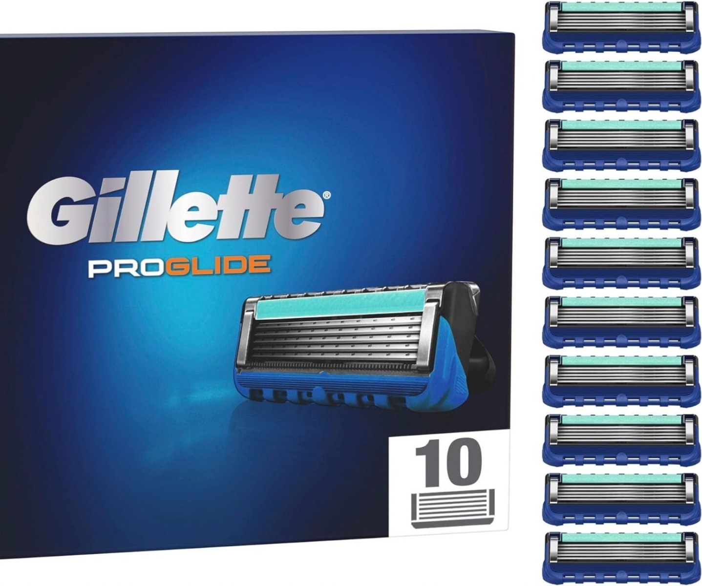 Gillette Fusion5 ProGlide 10 mesjes