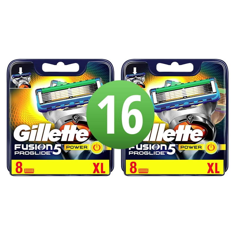 Dagaanbieding - Gillette Fusion5 ProGlide Power 16 Scheermesjes dagelijkse aanbiedingen