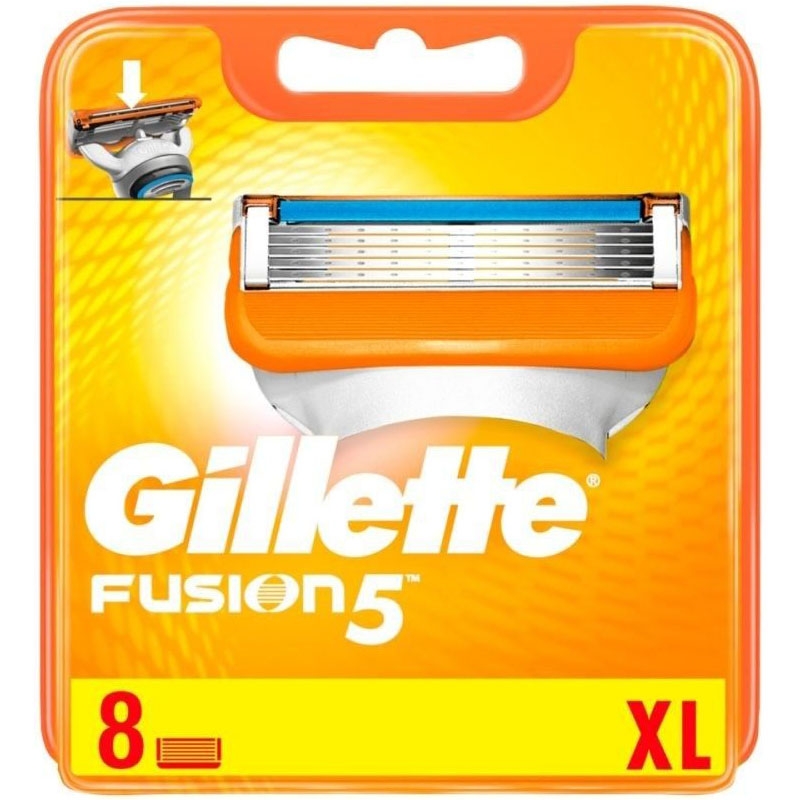 Dagaanbieding - Gillette Fusion5 Scheermesjes 8 Stuks verpakking dagelijkse koopjes