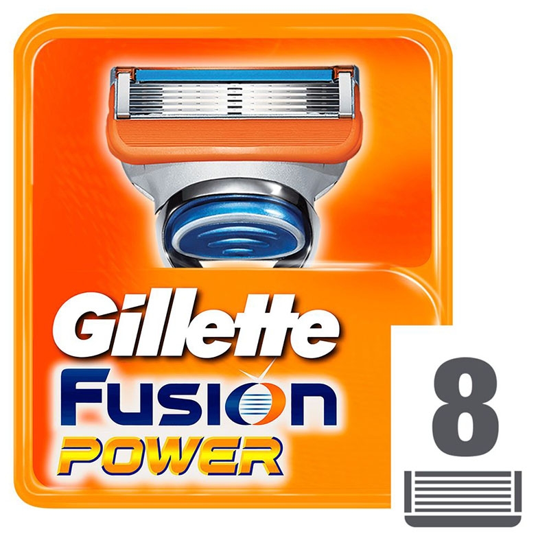 Dagaanbieding - Gillette Fusion Power 8 Scheermesjes dagelijkse koopjes