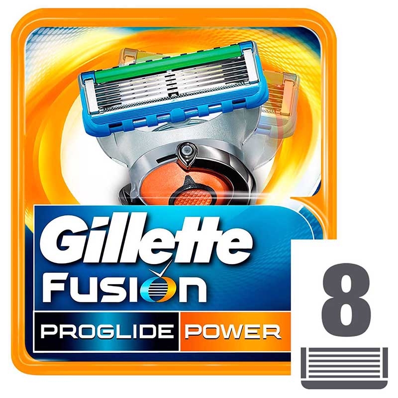 Dagaanbieding - Gillette Fusion ProGlide Power 8 Scheermesjes dagelijkse aanbiedingen