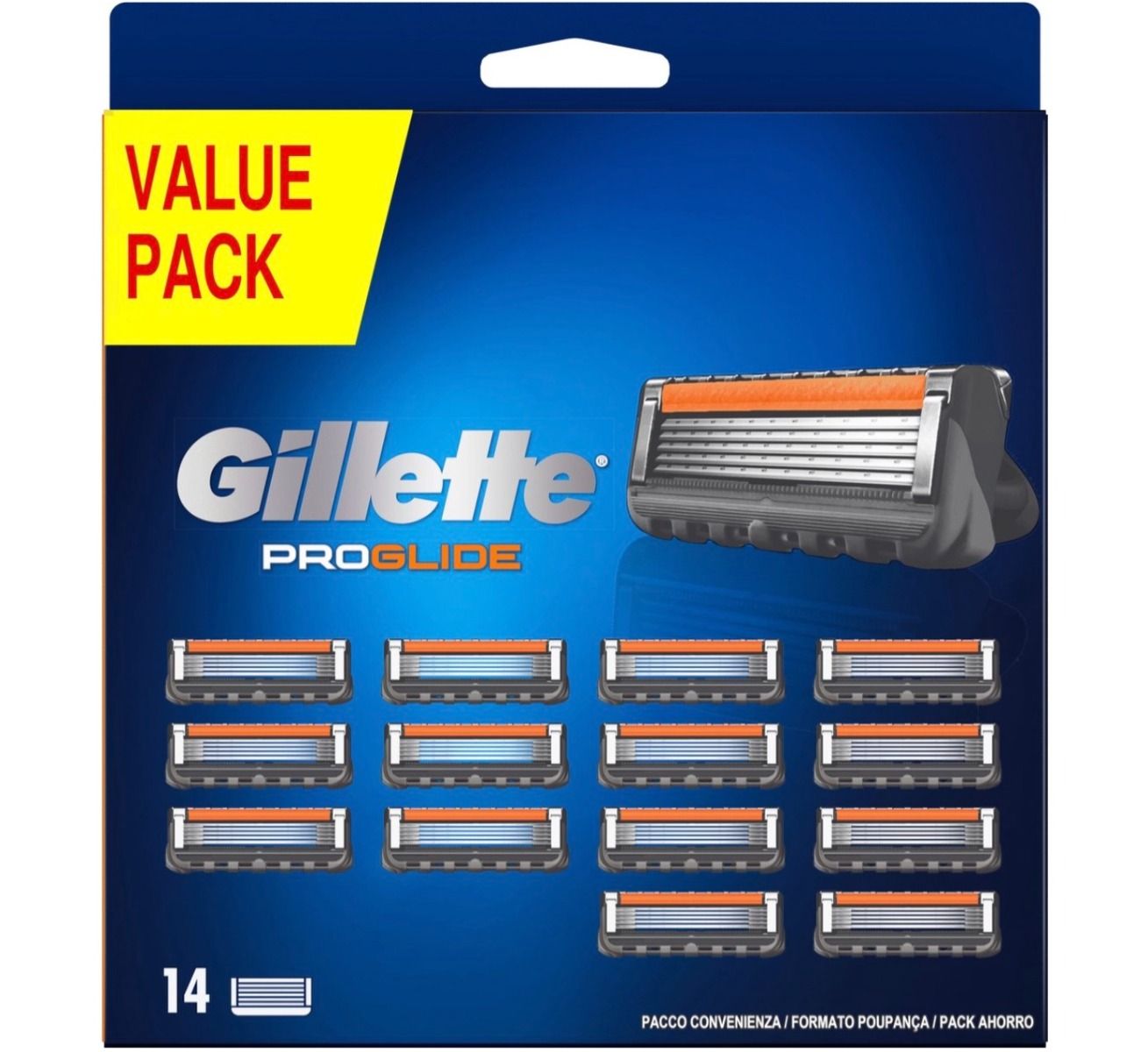 Dagaanbieding - Gillette ProGlide 14 scheermesjes dagelijkse aanbiedingen
