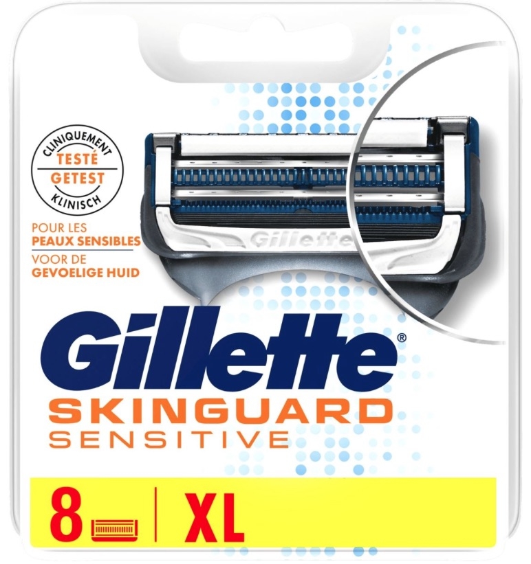 Dagaanbieding - Gillette SkinGuard Sensitive 8 pack dagelijkse aanbiedingen