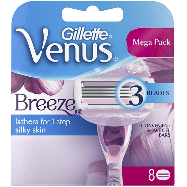Dagaanbieding - Gillette Venus Breeze Scheermesjes 8 Stuks dagelijkse koopjes