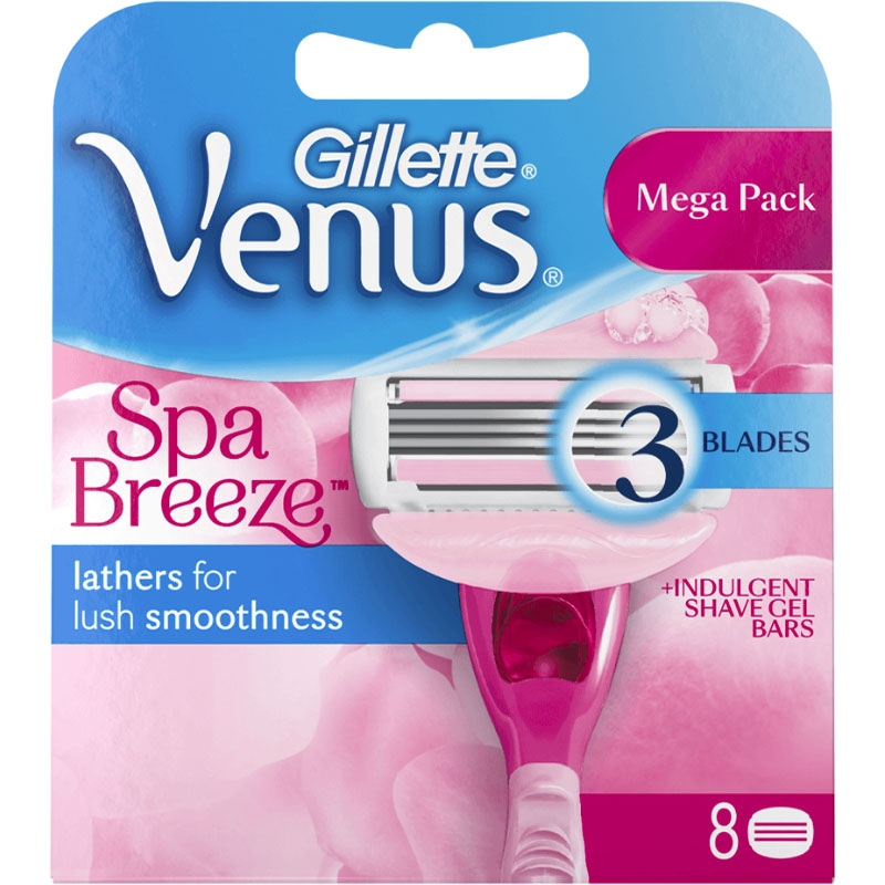Gillette Venus SPA Breeze 8 Mesjes