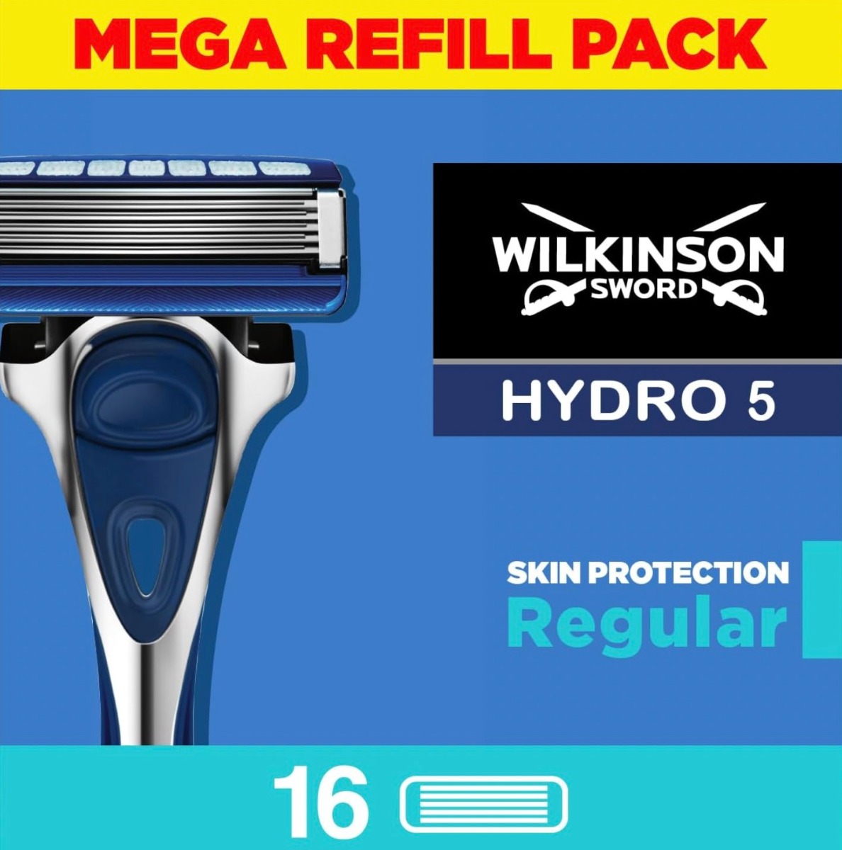 Hydro 5 Skin Protection Regular Vervangende Scheermesjes Voor Mannen 12st