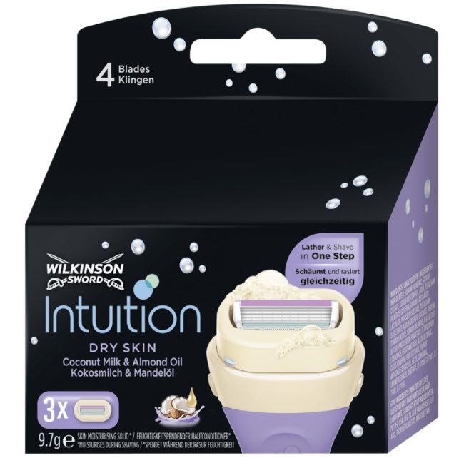 Dagaanbieding - Wilkinson Intuition Mesjes Dry Skin 3 Stuks dagelijkse koopjes