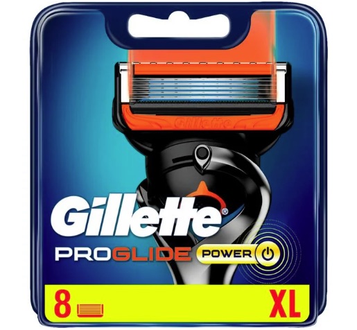 Gillette ProGlide Power Scheermesjes Voor Mannen - 8 Navulmesjes