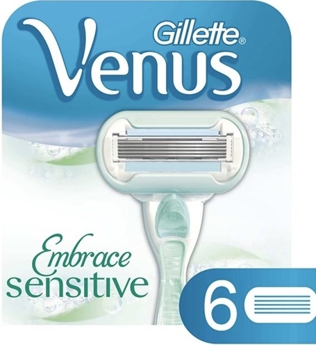 Dagaanbieding - Gillette Venus Embrace Sensitive 6 Scheermesjes dagelijkse koopjes