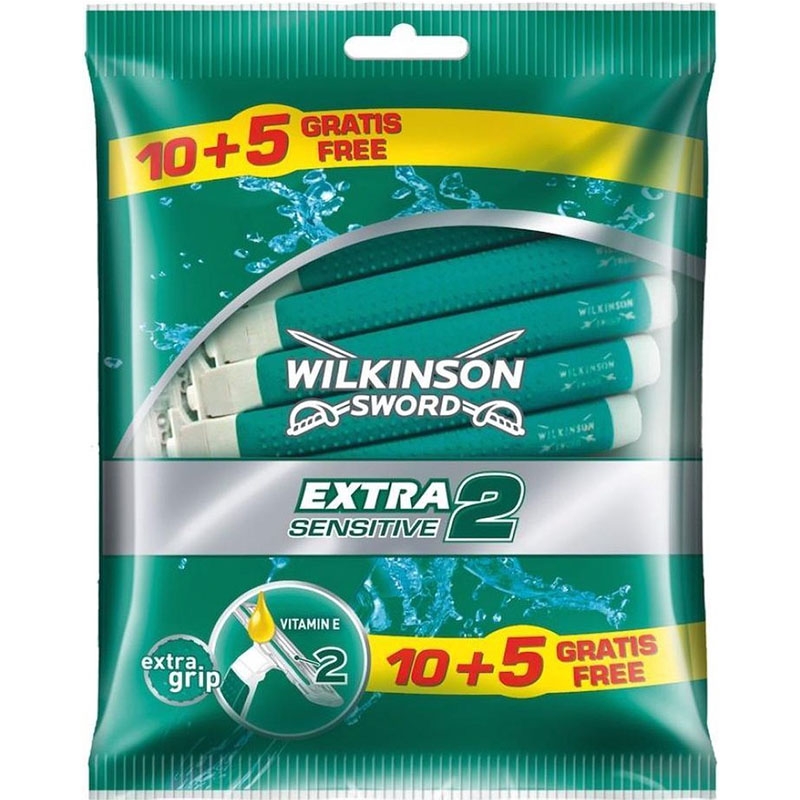 Wilkinson extra 2 sensitive wegwerp mesjes (10+5gratis)
