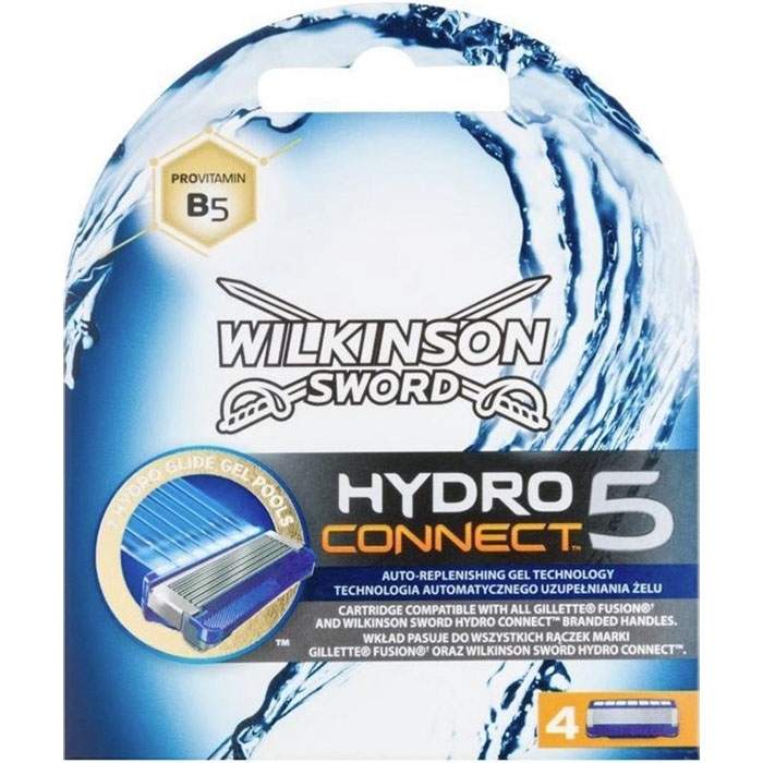 Wilkinson Hydro 5 Connect Scheermesjes 4 Stuks